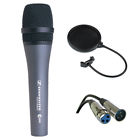 004515 Sennheiser Cardioid Dynamic Microphone Xlr Cable Pop Filter 686924569955