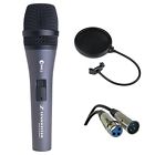 004516 Sennheiser Cardioid Dynamic Microphone Xlr Cable Pop Filter 686924569962
