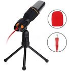 091971073551 Desktop Condenser Microphone Stereoscopic Podcast Broadcasting With Mount