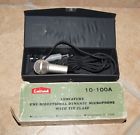10-100a 10-21 Calrad Cardioid Dynamic Miniature Microphone Lapel Etc