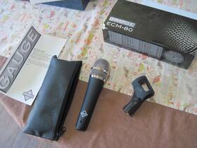 Ecm-80 12 Gauge Excellent Barely Used Microphone Hand Held