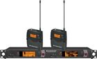 2000bp2 Sennheiser Mic Dual Ch Bodypack System Xcaseproaudio