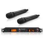 2000h2-935bk-a Sennheiser Dual Channel Handheld Wireless Microphone System Aw