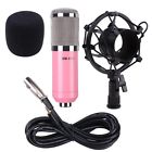 28cmi-bm800-12 Yescom Condenser Microphone Kit Shock Mount Record Mic 657258011045
