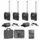 2xseew100en3akit5 Sennheiser Ew 100 Eng G3-a Dual Omni-directional Clip-on Microphone Kit System 639476429369