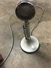 302-10005 Astatic Vintage Lollipop Ham Radio Microphone With Stand Pin Nice