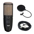 3101h00430 Akg Project Studio Condenser Microphone Pop Filter Xlr 686924565780