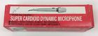 33-992a Realistic Vintage Super Cardiod Dynamic Microphone Box Made In Japan