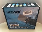 40084725 Neewer Black Studio Condenser Microphone Set With Shock Mount Foam
