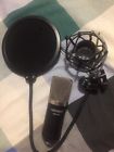 40084726 Neewer Black Condenser Microphone Mount Pop Filter Shield