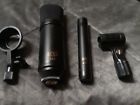 440-441 Mxl Studio Condenser And Instrument Mic Ensemble Free Carry Case