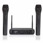 5kqcsvfvo2 Pyle Handheld Wireless Microphone System Dual Channel Professional 068888758307