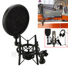 600685118870 Unbranded Condenser Mic Microphone Shock Mount Holder With