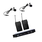 6023vm Audio Vhf Dual Channel Wireless Microphone No Tax 844565006035