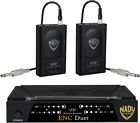 6027-12 Nady Encore Duet Dual Wireless Instrument System Band 634343286588