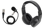 At829cw 613815833291 Audio Technica Condenser Lavalier Microphone Samson Headphones Free