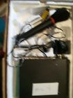 Ur-700 71247 Telex Wireless Microphone System Unit Mic Power Adaptor And Antenna