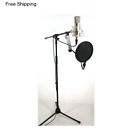 717109897232 Bad Axx Condenser Microphone Stand Bundle Kit Cardioid