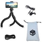 745462490012 Essential Vlogging Equipment With Flexible Octopus Tripod Tablet
