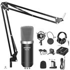 8224549613 Home Recording Studio Bundle Microphone Pro Condenser Computer 822454961399