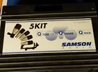 8kit Samson Condenser Professional Microphone Mic Stand And Xlr 0809164005124