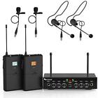 Abcd180029 Fifine Wireless Microphone System Uhf Dual Channel Set With Ship
