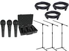 Xm1800s Accessory-pack-687 Behringer Dynamic Vocal Mic Stands Cables 667744972743