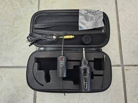 Acemic 797417770434 Wireless Uhf Flute Dual 1x Transmitters Receiver 3.5mm 6.5mm 130 Ft Range Xlr