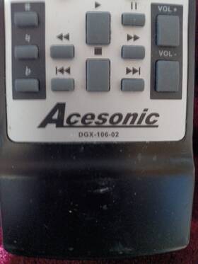 Dgx-106-02-kareoke Acesonic Controller