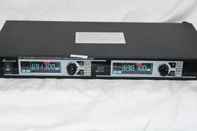 Uhf-1208x Acesonic Uhf Diversity 1000-channel Dual Wireless Receiver Rare 515b3
