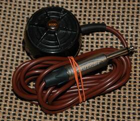 Mic33 Acos Super Hot Vintage Crystal Microphone With 7ft Cable 1/4 Inch Plug On/off