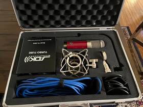 Tc-12 Adk Tc 12 Custom Red Tube Condenser Microphone. Akg C12 Clone