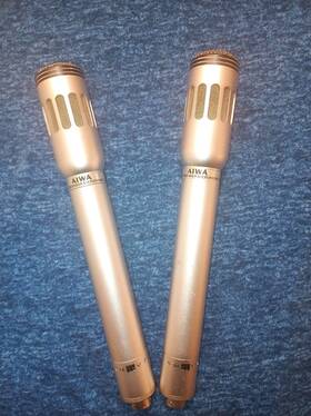 Cm-1010 Aiwa Microphone Pair