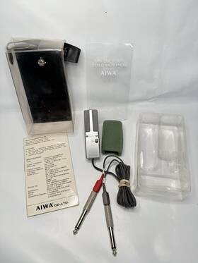 Cm-30 Aiwa Mini Stereo Condenser Microphone