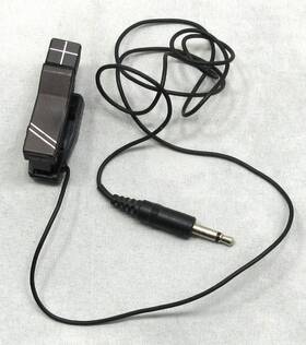 Cm-60 Aiwa Cardioid Condenser Microphone Clip On/off Adjust Low Imp