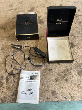 Cm-70 Aiwa Stereo Condenser Microphone