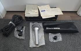 Dm-522 Aiwa Vintage Uni-directional Moving Coil Microphone Japan Import