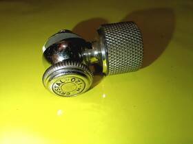 M-120 Aiwa Holder Crystal Microphone Bullet Harp Vintage