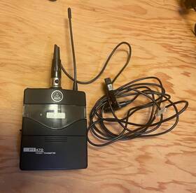 3302h00010 Akg Pt470 Cscptx Wireless Bodypack Pocket Transmitter Rf Band I 650.1-680.000mhz