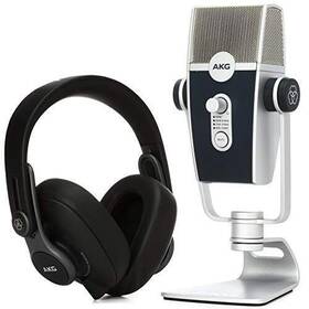5122010-00 Akg Pro Audio Podcaster Essentials Kit For Streamers Vloggers And Gamers