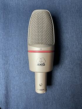 C3000b Akg 805232294926 C 3000 B Condenser Cable Professional Microphone Confirmed Operation F/s