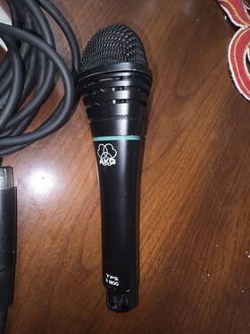 Akg-d3800 Akg D3800 Dynamic Hypercardioid Microphone Cg01bjs With Cable 25 Feet