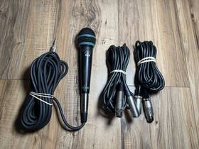 Akg-d880 Akg D880 Dynamic Microphone W Horizon And Sampson Low Noise Cables Extension S
