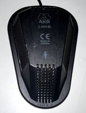 C-680-bl Akg Boundary Layer Microphone With Xlr Cable/connector