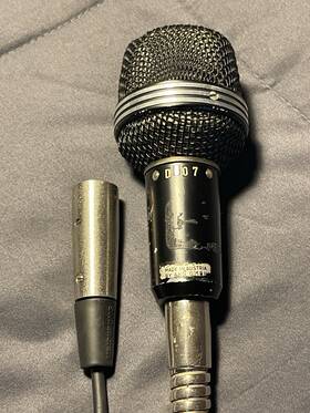 D-507 Akg Vintage Norelco Microphone Rare