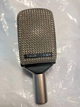 D12e Akg D12f Vintage Dynamic Microphone With Orig Case And Ev Clip