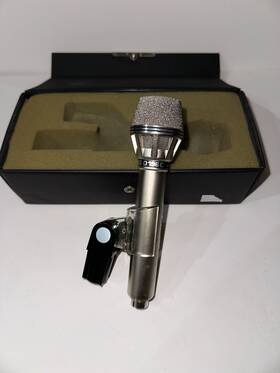 D-196c Akg D196c Dynamic Microphone 200 Ohm Nice Condition With Box