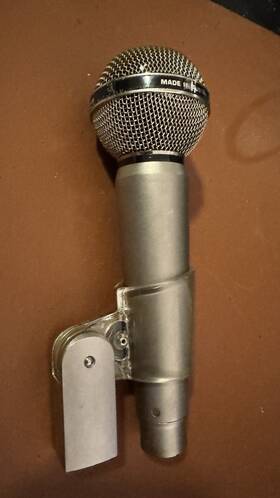 D2000e Akg Supercardioid Dynamic Mike Original Stand Adapter Case Nm Rare