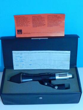 D202e1 Akg Vintage 1970s Dual Capsule Microphone And Accessories Working Clean #2