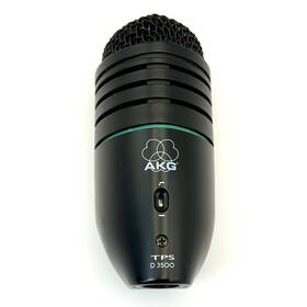 D3500 Akg Tps Dynamic Cardioid Microphone Black Made In Austria D 3500 Low Imp